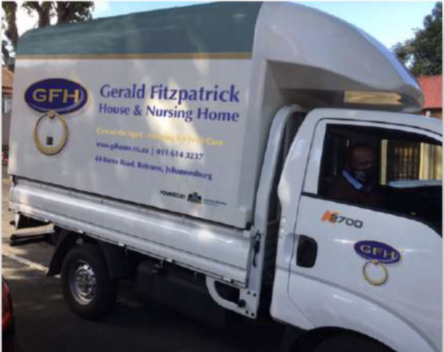 Gerald Fitzpatrick house & Nursing Home Vehicle Branding